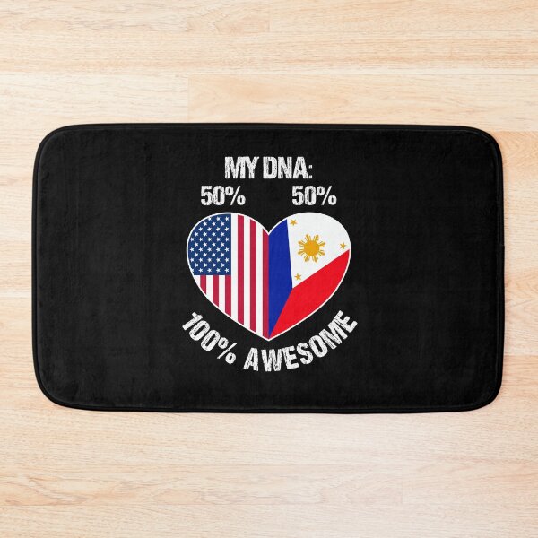 Item preview, DNA Half Filipino Half American designed and sold by shirt-planet.
