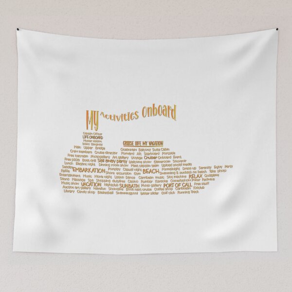 Item preview, Cruise life my vacation, activities onboard, Cruise lover, Have fun cruise ship designed and sold by NineJuly.