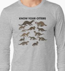 Know Your Otters Long Sleeve T-Shirt