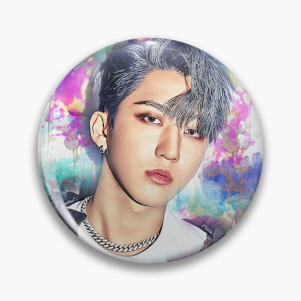 Item preview, Stray Kids Changbin colorful print designed and sold by Lajibolalaa.