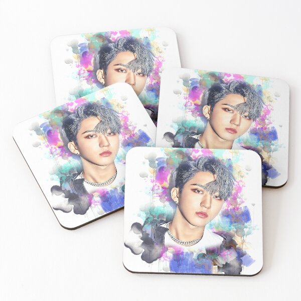 Item preview, Stray Kids Changbin colorful print designed and sold by Lajibolalaa.
