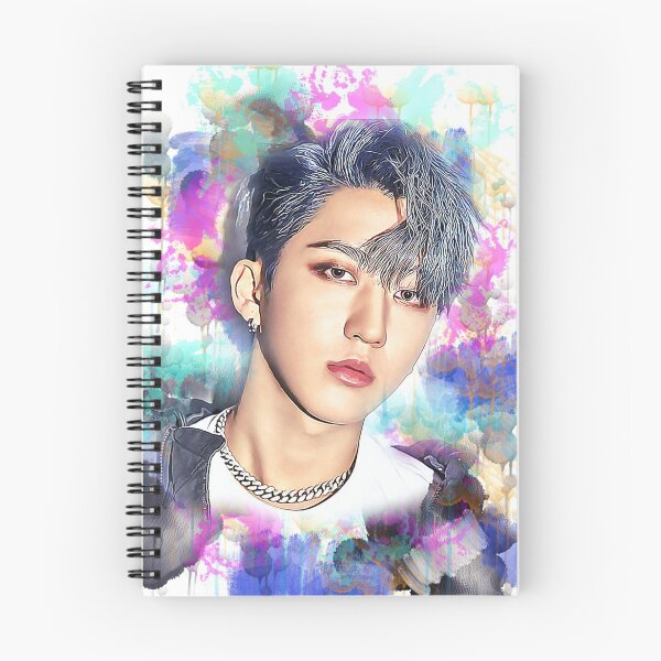 Item preview, Stray Kids Changbin colorful print designed and sold by Lajibolalaa.