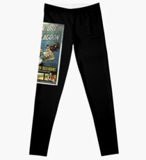 Creature From The Black Lagoon Vintage Poster Leggings