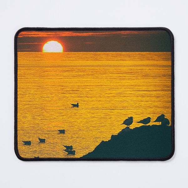 Item preview, Seagulls in the sunset light designed and sold by Pino 'Delfino' Esposito.