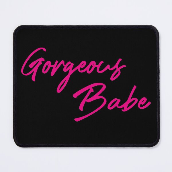 Item preview, Gorgeous Babe - Shocking Pink Handwritten designed and sold by NiAArtland.