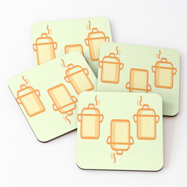 Item preview, Orange pots pattern designed and sold by tetibright.