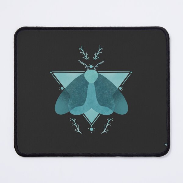 Item preview, Blue Triangle Moth designed and sold by dunderthere.