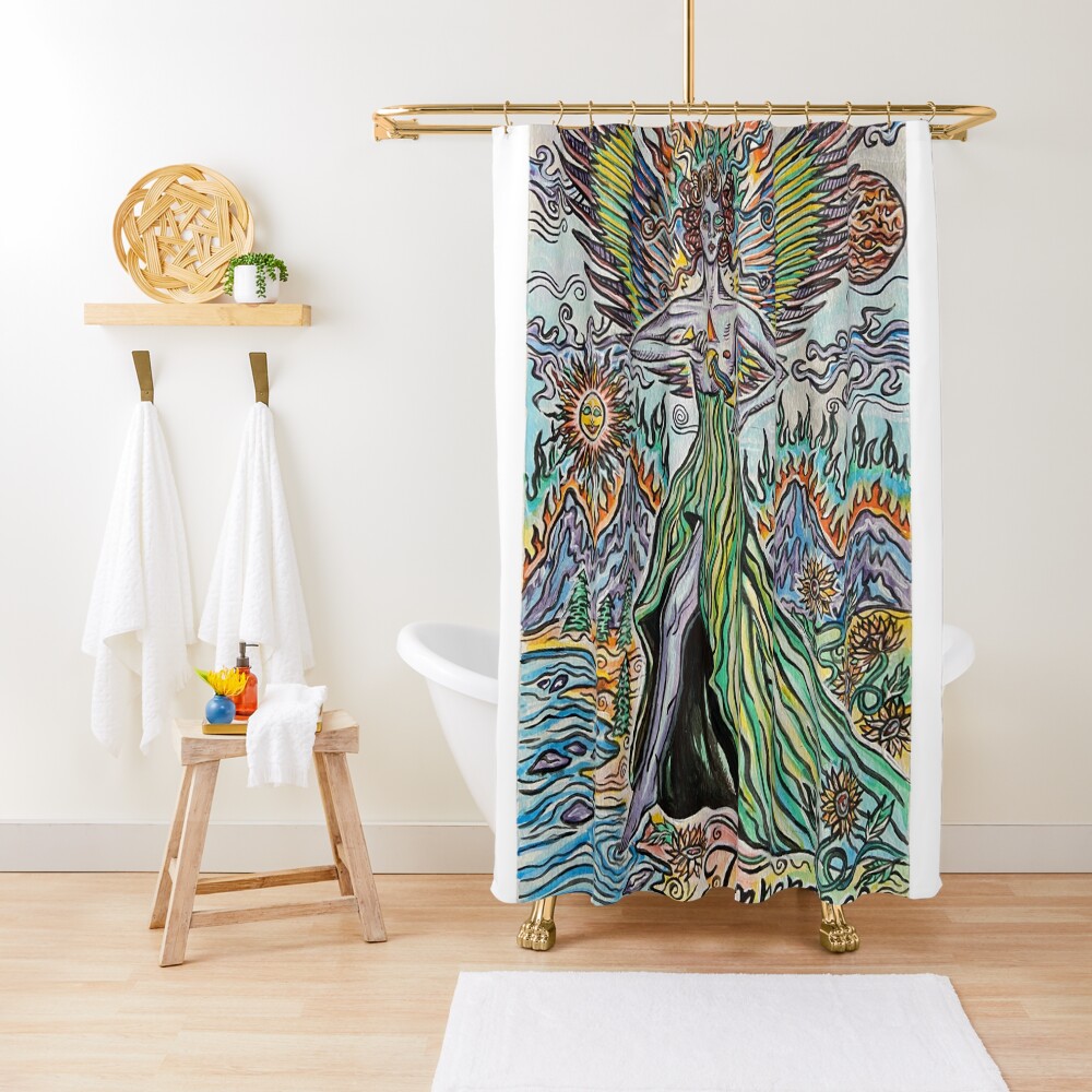 Item preview, Shower Curtain designed and sold by mikkijay.