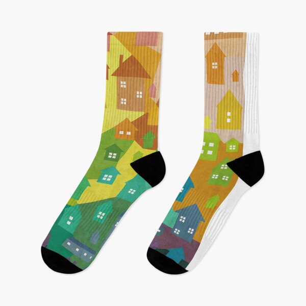 Item preview, Rainbow houses designed and sold by Oksana Tarasova.