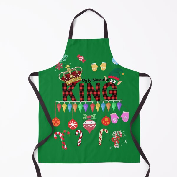 Item preview, Ugly Sweater King! Candy Canes and Balls! designed and sold by CharWilcox.