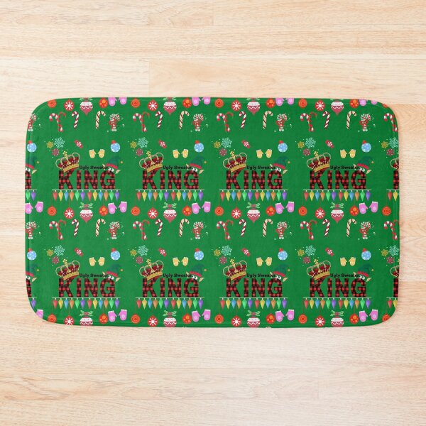 Item preview, Ugly Sweater King!  Candy Canes and Balls!  designed and sold by CharWilcox.