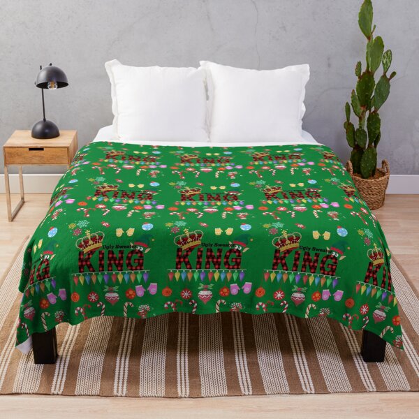 Item preview, Ugly Sweater King! Candy Canes and Balls! designed and sold by CharWilcox.