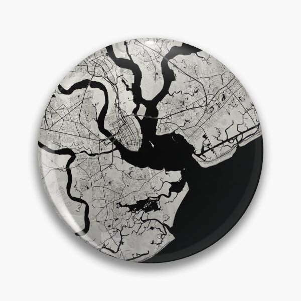 Item preview, Charleston Neutral Artistic Map Neutral designed and sold by Interpret108.
