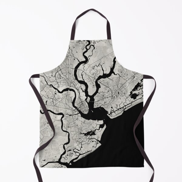 Item preview, Charleston Neutral Artistic Map Neutral designed and sold by Interpret108.
