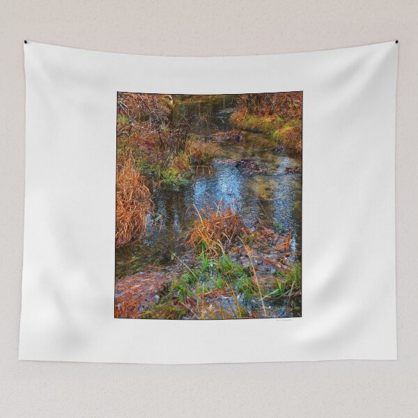 Item preview, Mountain Thicket, Small Stream, Autumn designed and sold by AMacGPhilly.