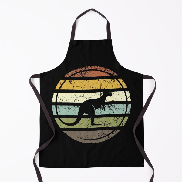 Item preview, Australian kangaroo retro sunset style designed and sold by CrazyHowCool.