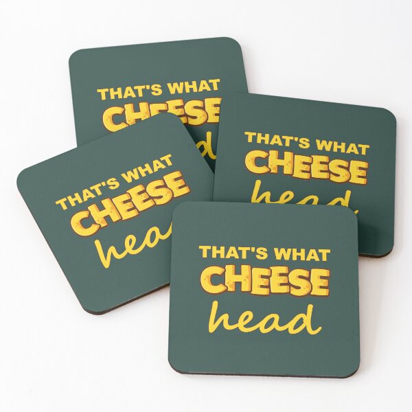 Item preview, That's What Cheese Head Wisconsin Cheesehead Pun designed and sold by Draculaura2009.