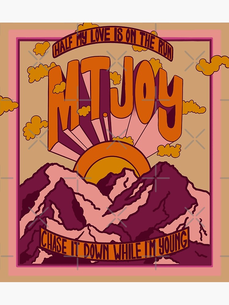 Disover Mt. Joy Print Premium Matte Vertical Poster