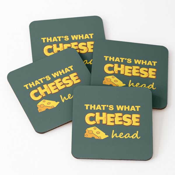 Item preview, That's What Cheese Head Wisconsin Cheesehead Pun designed and sold by Draculaura2009.