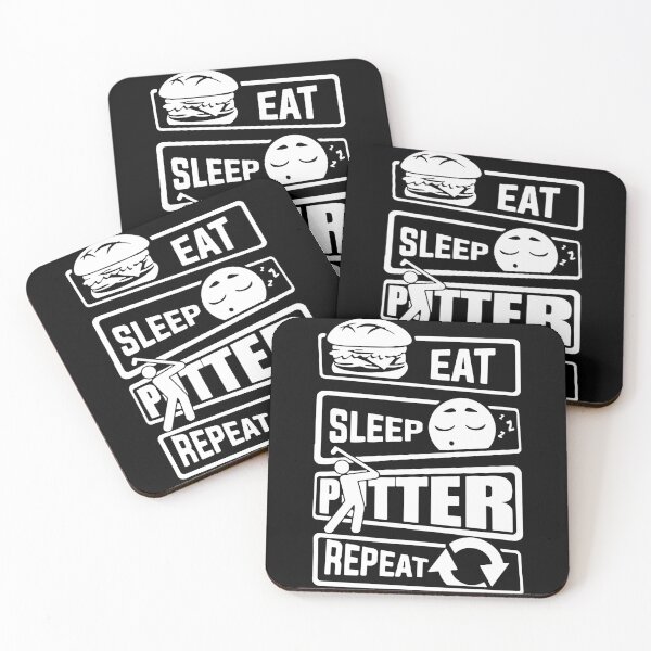 Artikelvorschau, Love Golf Putter Evolution of Golfer Evovle Golfing Mechanics Eat Sleep Putter Repeat Gift Premium Apparel Funny Holiday Xmas entworfen und verkauft von DesignByHeartUK.