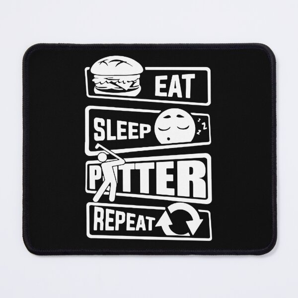 Item preview, Love Golf Putter Evolution of Golfer Evovle Golfing Mechanics Eat Sleep Putter Repeat Gift Premium Apparel Funny Holiday Xmas designed and sold by DesignByHeartUK.