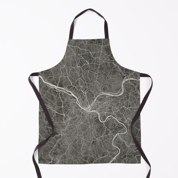 Item preview, Pittsburgh Neutral Artistic Map designed and sold by Interpret108.