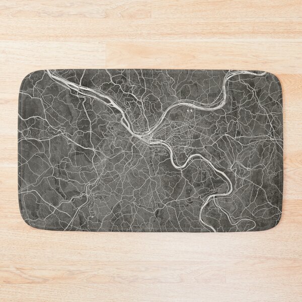 Item preview, Pittsburgh Neutral Artistic Map designed and sold by Interpret108.