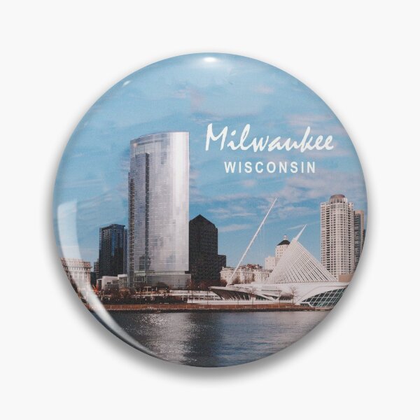 Item preview, Milwaukee, Wisconsin - Downtown Milwaukee Skyline & Attraction designed and sold by leemcnut.