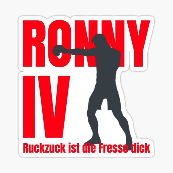 Ronny Ruckzuck Sticker