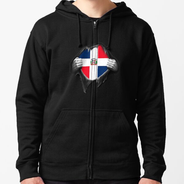 Made In Dominican Republic República Dominicana Pride Hoodie Pullover