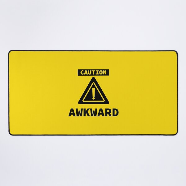 Item preview, Awkward People Warning Sign designed and sold by Creatively Torn.