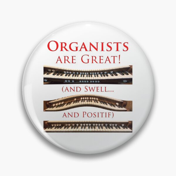 Item preview, Organists are Great, Swell and Positif designed and sold by Jenny Setchell.