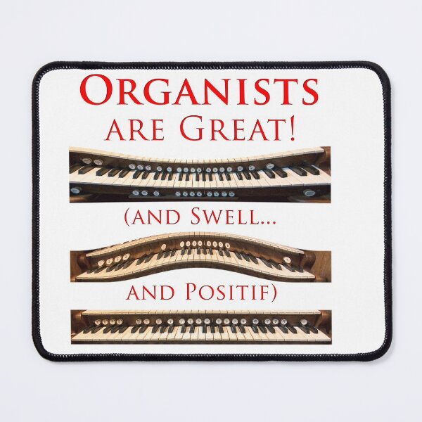 Item preview, Organists are Great, Swell and Positif designed and sold by Jenny Setchell.