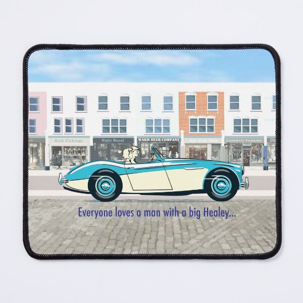 Item preview, Its official – everyone loves a man with a big Healey! designed and sold by Bigs66.