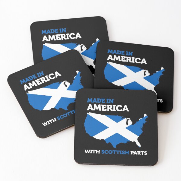 Item preview, Made In America With Scottish Parts Scotland Pride Scottish designed and sold by smartrocket.