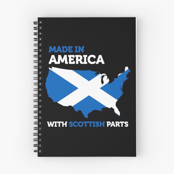 Artikelvorschau, Hergestellt in Amerika mit schottischen Teilen Schottland Stolz Schottisch entworfen und verkauft von smartrocket.