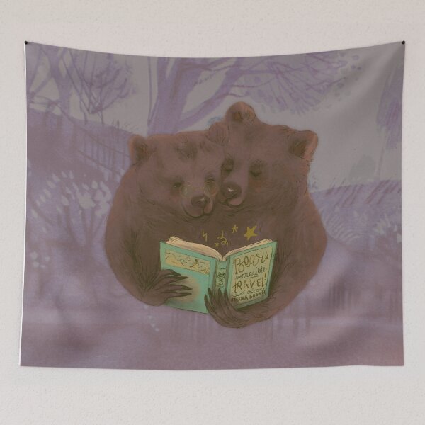 Item preview, Bear's Incredible Travel! designed and sold by hauntedattics.