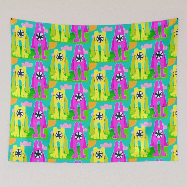 Item preview, froggy and bunnie designed and sold by Barrelisred.