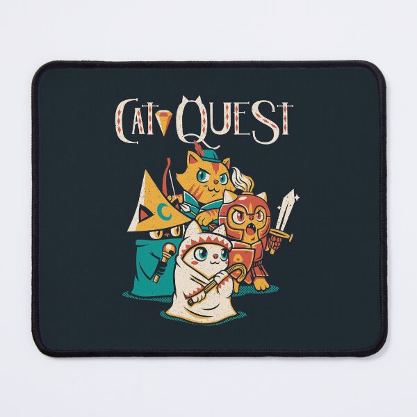 Item preview, Cat Quest RPG Cats Video Game by Tobe Fonseca designed and sold by Tobe Fonseca®.