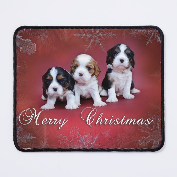 Item preview, Cavie Christmas greeting card designed and sold by PetsArt.