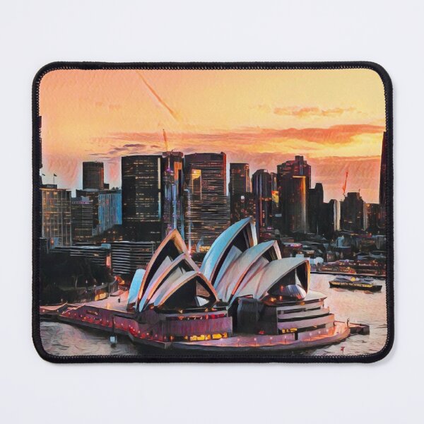 Item preview, Sydney Australia Vintage Travel  designed and sold by Sofia-Draws.