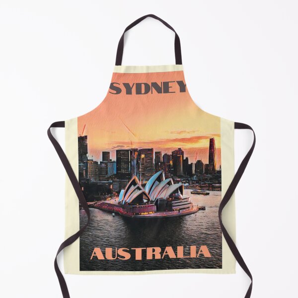 Item preview, Sydney Australia Vintage Travel  designed and sold by Sofia-Draws.
