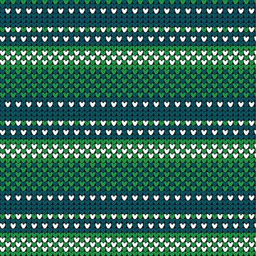 Artwork thumbnail, Abstract Merry Christmas Knitting Texture by vectormarketnet