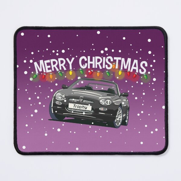 Item preview, Anthracite Black MGF Trophy Car Christmas Greeting Card designed and sold by Webazoot Industries - Car Art.