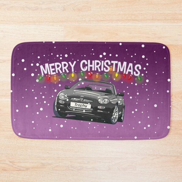 Item preview, Anthracite Black MGF Trophy Car Christmas Greeting Card designed and sold by Webazoot Industries - Car Art.