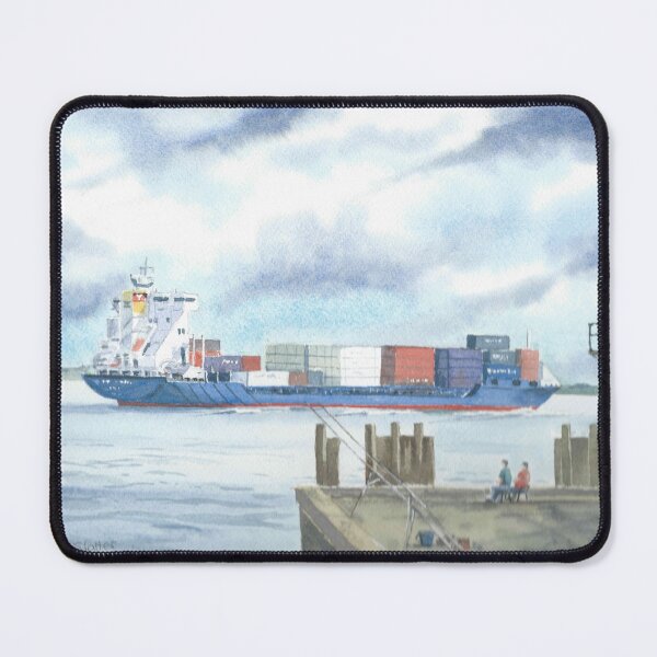 Item preview, Passing Portishead Pier designed and sold by ingridslatter.