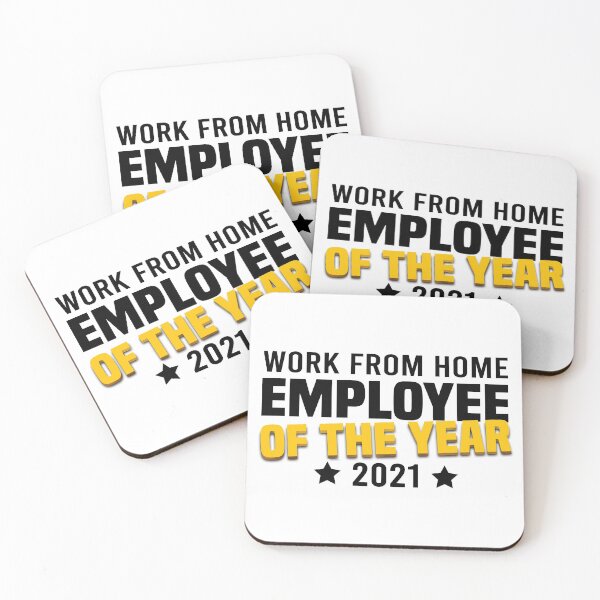 Item preview, Work from home Employee of the Year 2021 designed and sold by foramelie.