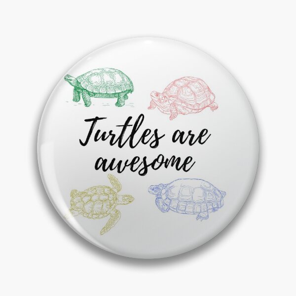 Item preview, Turtle are awesome. designed and sold by BronikowskiART.