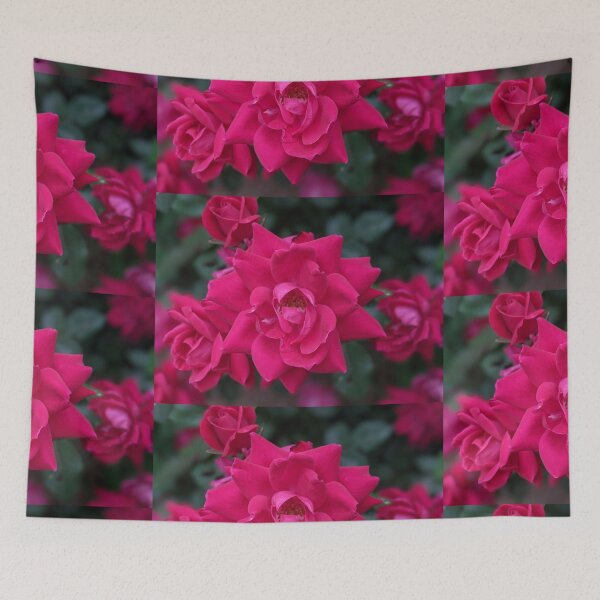 Item preview, Pink Blooming Bush Photographic Image designed and sold by AustaArt.