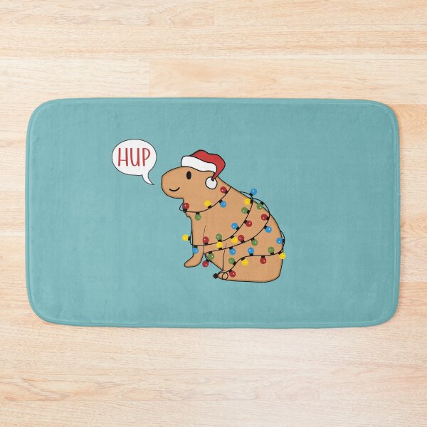 Item preview, Capybara in Christmas Lights saying HUP designed and sold by ArlacV.